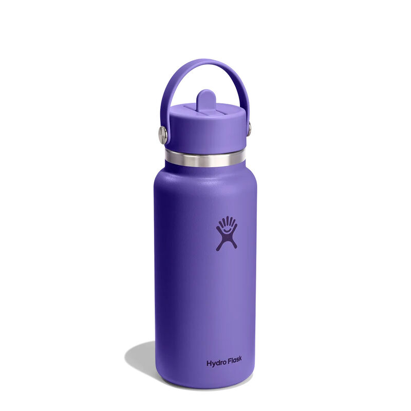 Hydro Flask 32oz (946ml) Wide Mouth With Flex Straw Cap Bottle image number 1